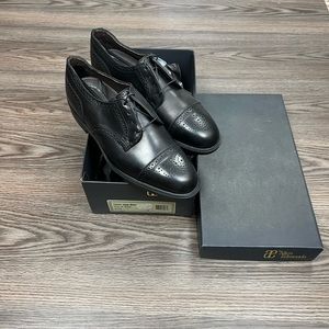 NEW Allen Edmonds Upper West Side Black Brogue Oxfords 11.5 D